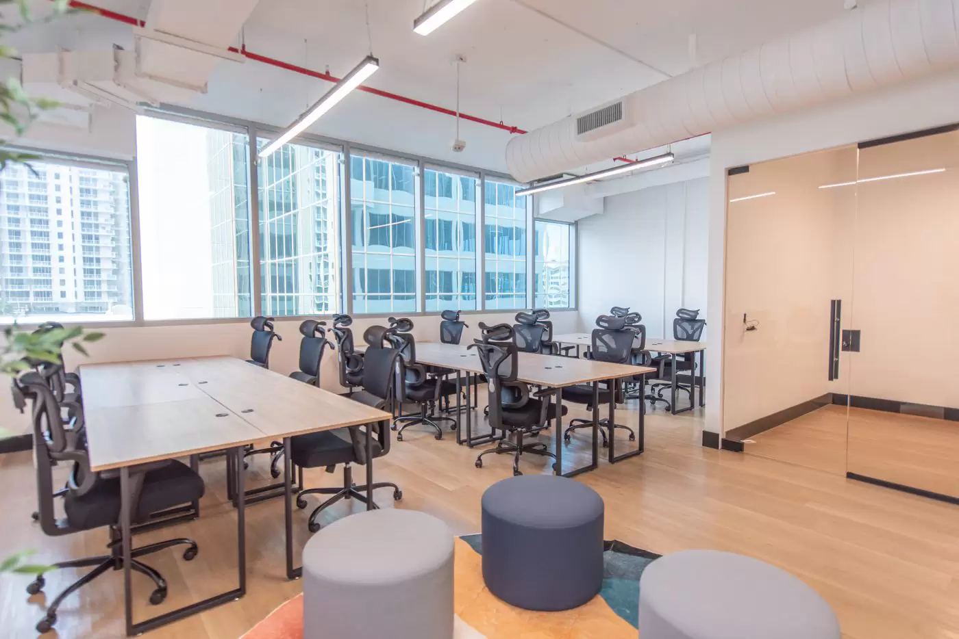 WorQ coworking lounge